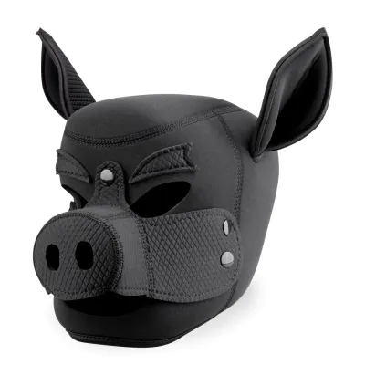 Cagoule de cochon en néoprène