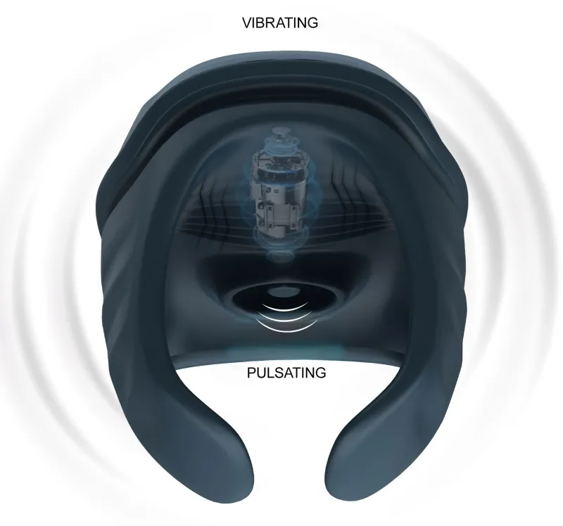 Masturbateur vibrant NOVA 7 Pulsations