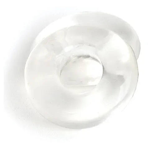 Lot de 2 Anneaux péniens souples STACKER 20 mm Transparents