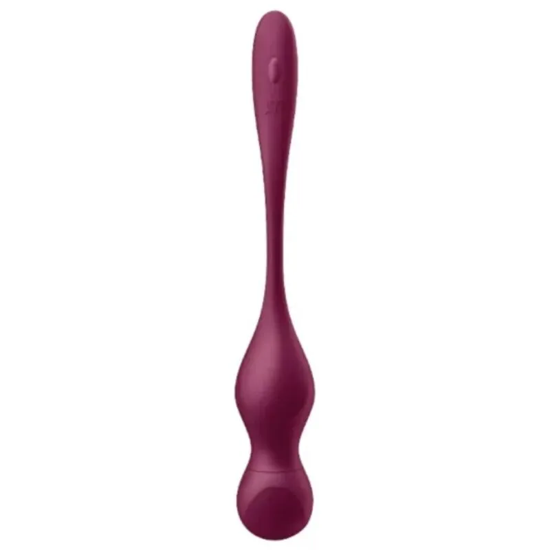 Boules de Geisha Connectées Love Birds Vary Rouge - Satisfyer