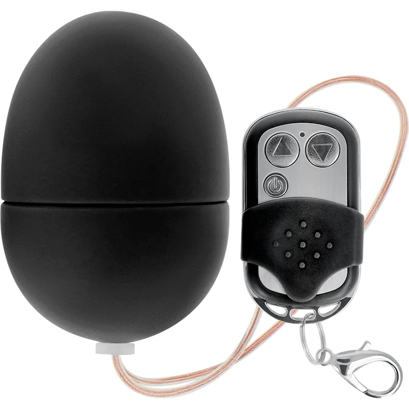 Oeuf vibrant télécommandé taille S noir - Online