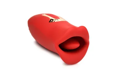 Lickgasm Baiser + Stimulateur de Baiser Vibrant - Rouge
