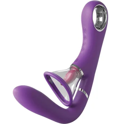 Stimulateur Simultané Point G et Clitoris 4 en 1 - Fantasy For Her