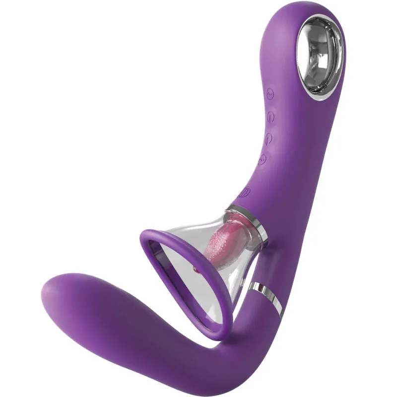 Stimulateur Simultané Point G et Clitoris 4 en 1 - Fantasy For Her