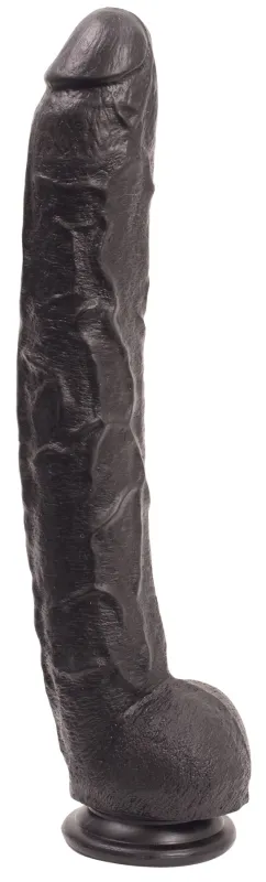 Gode XL Dick Rambone 34 x 6.4 cm Noir