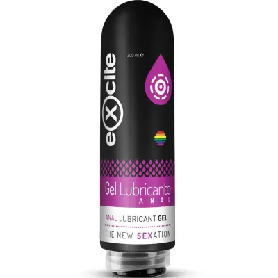 Lubrifiant anal saveur fraise 200ml - Excite