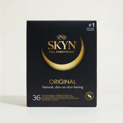 Préservatifs sans latex Skyn Original - Boîte de 36 - Par 2,10,20 ou 40