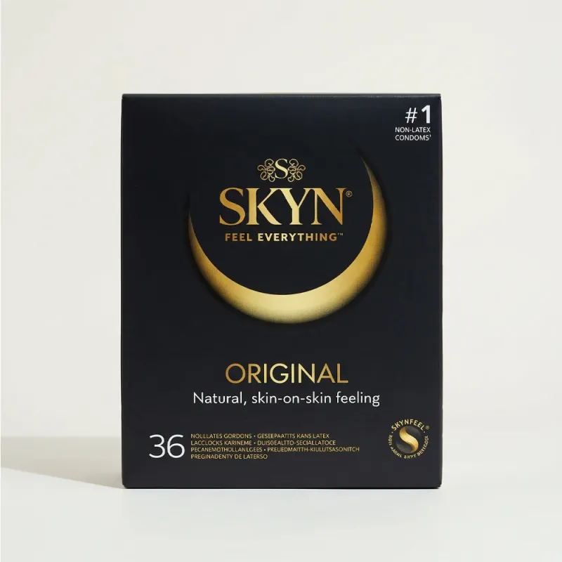 Préservatifs sans latex Skyn Original - Boîte de 36 - Par 2,10,20 ou 40
