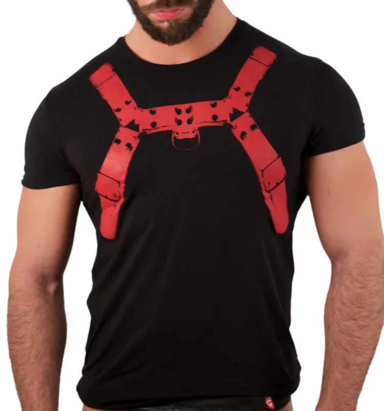 Sparta's Harness T-shirt BULL DOG Noir