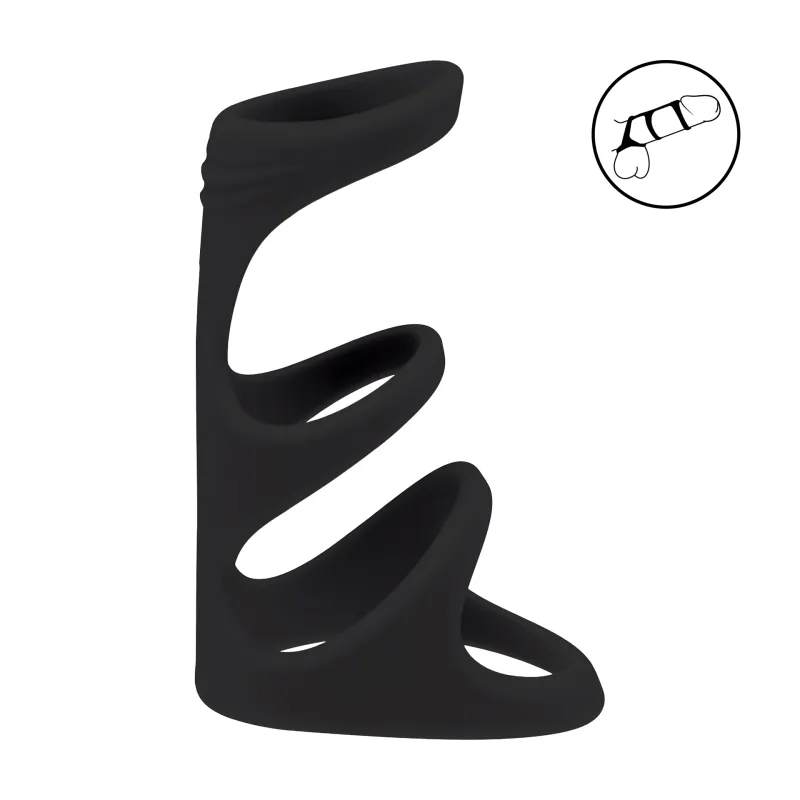Cockring 3 Loop Silicone