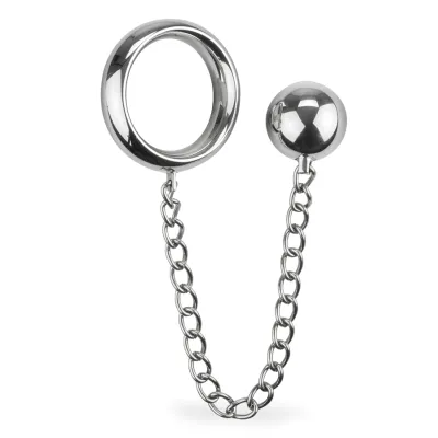Anneau ring et boule anale en métal Perfect Match