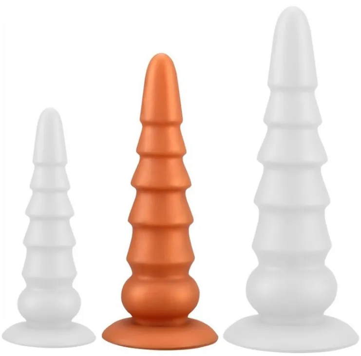 Plug en silicone PAGODA M 23 x 6 cm