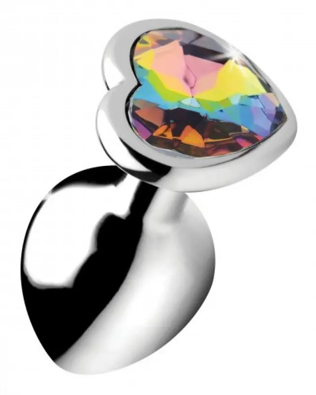 Booty Sparks - Plug anal Rainbow Heart - Taille Medium