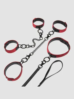 Kit d'Attaches Collier et Menottes 3 Pièces Ruby