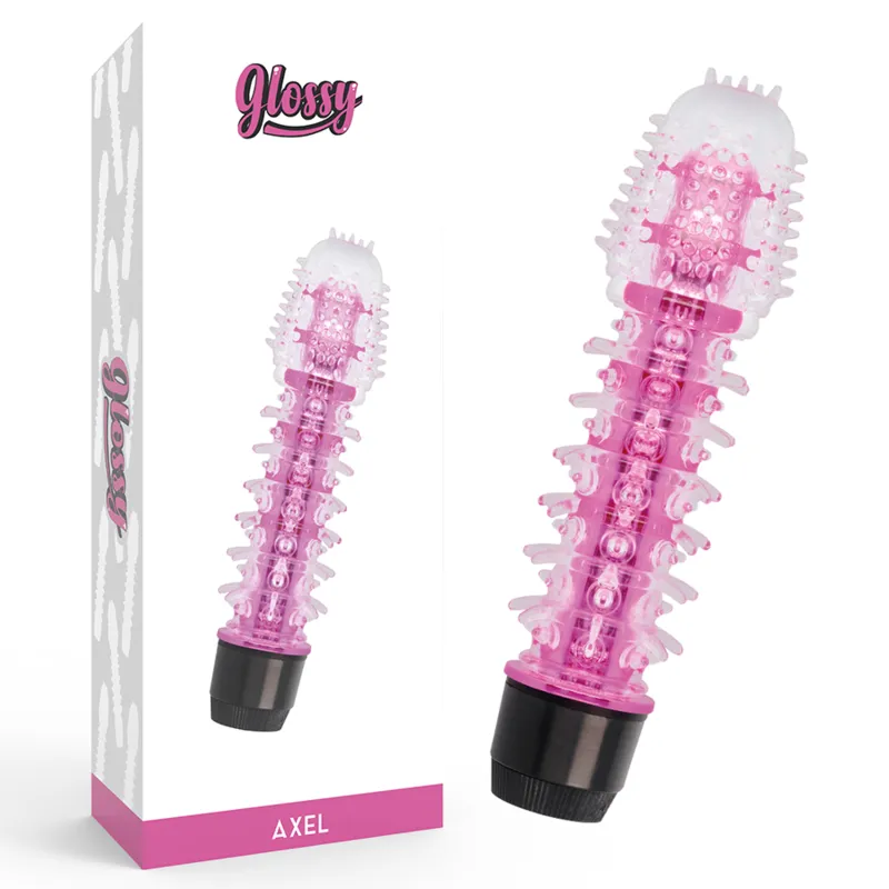 Vibromasseur Glossy Axel rose - Glossy