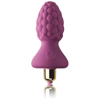 Plug anal vibrant Ass-Berries framboise - Rocks-Off