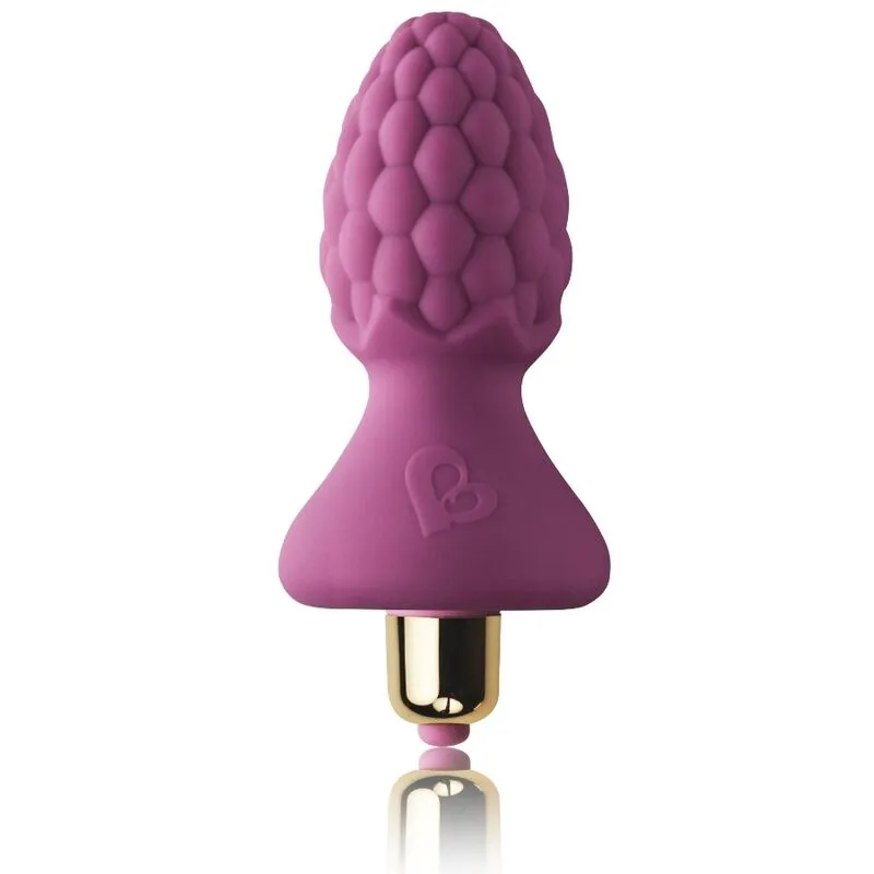 Plug anal vibrant Ass-Berries framboise - Rocks-Off