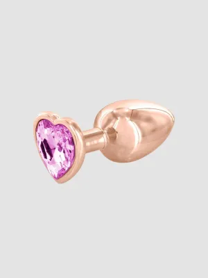 Plug Anal Aluminium Bijou Coeur Gloria M