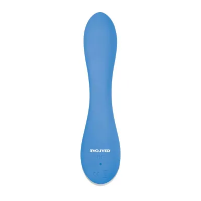 Evolved - Vibromasseur Blue Crush pour le point G - Bleu