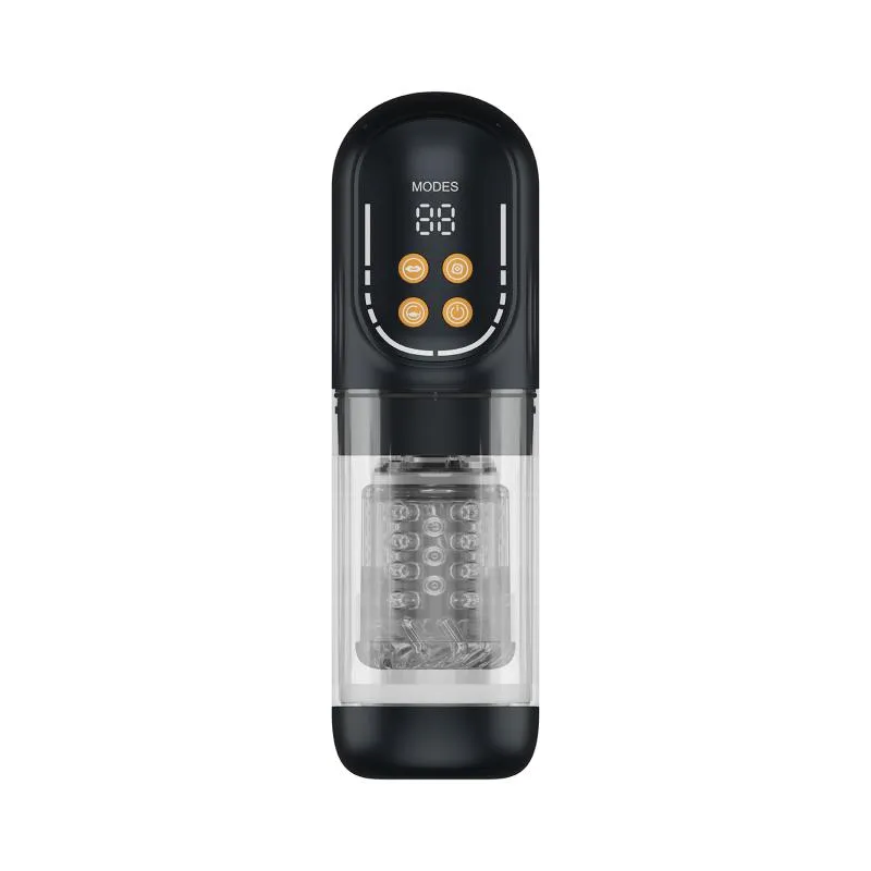 CRUIZR - CM07 Masturbateur Thrusting et Rotation - Noir
