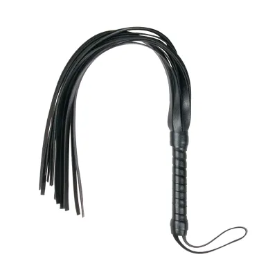 Easytoys Fetish -  Petit martinet en cuir - Noir