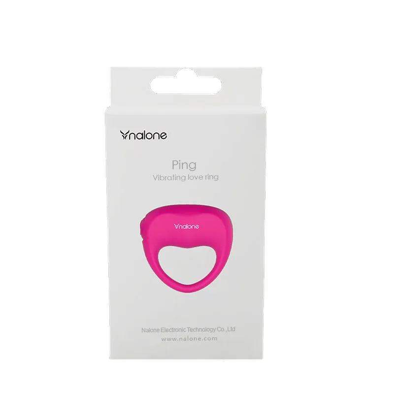 Anneau vibrant Love Ring rose - Nalone