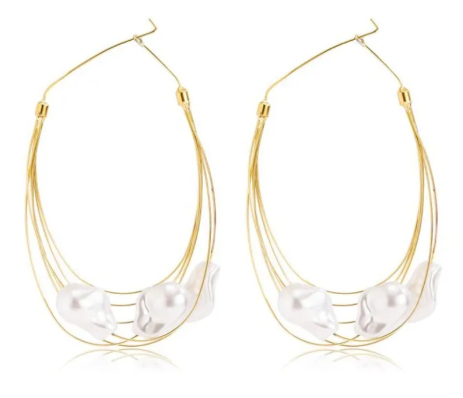 Boucles d'oreille GOLD EAR 10cm