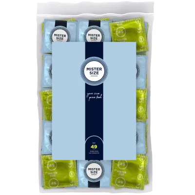 Préservatifs taille S 49 mm boîte de 100 - Mister Size