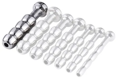 Plug d'urètre percé COCK TOP GIANT 4.5cm - Diamètre 11mm