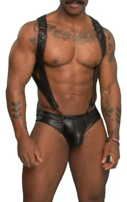 Sparta's Harness Body Slip NETTUNO Sparta's Harness Noir