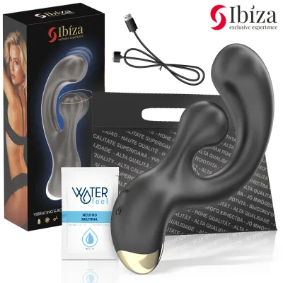 Stimulateur Double Ibiza Vibrant et Rotatif - Ibiza