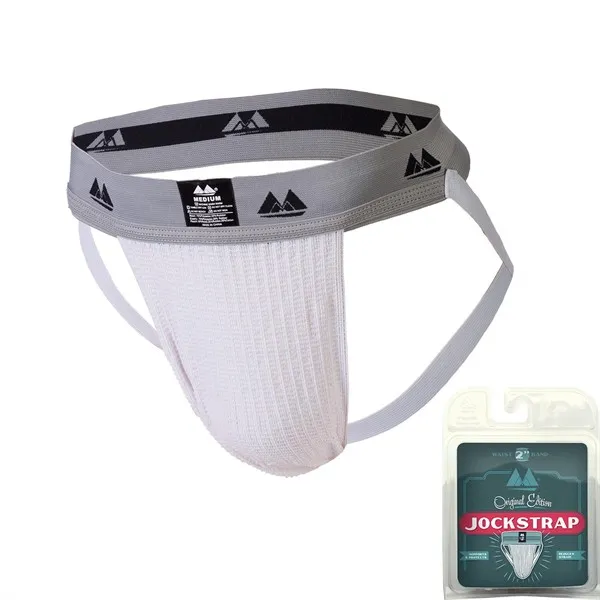 MM Edition Jockstrap Jockstrap Original Waist 2 Band Blanc
