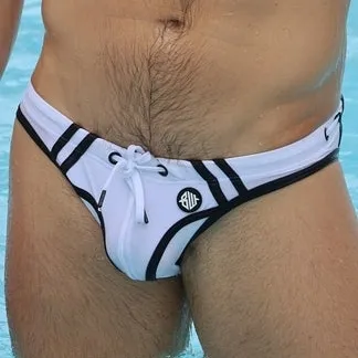Slip de bain EXPOSE SWIM Blanc neon