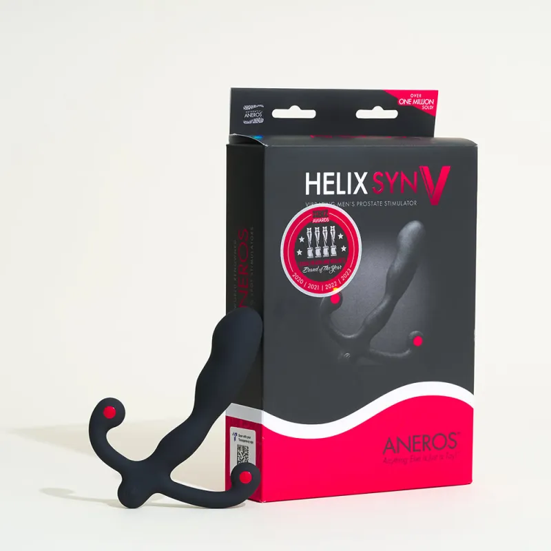 Stimulateur Prostatique Helix Syn V Vibrant - 9,1 cm