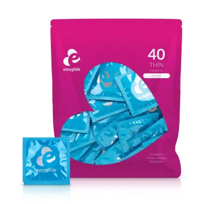 EasyGlide - Préservatifs extra fins - 40 pièces