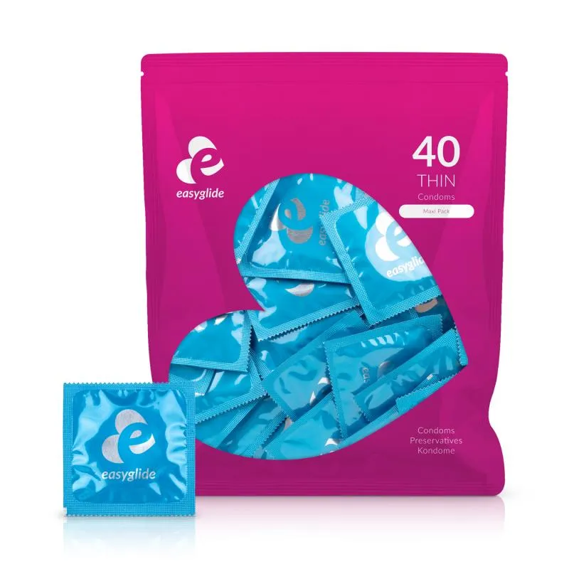 EasyGlide - Préservatifs extra fins - 40 pièces