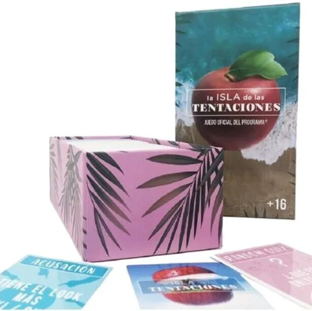 Jeu de cartes érotique La Isla de las Tentaciones officiel - Espagnol