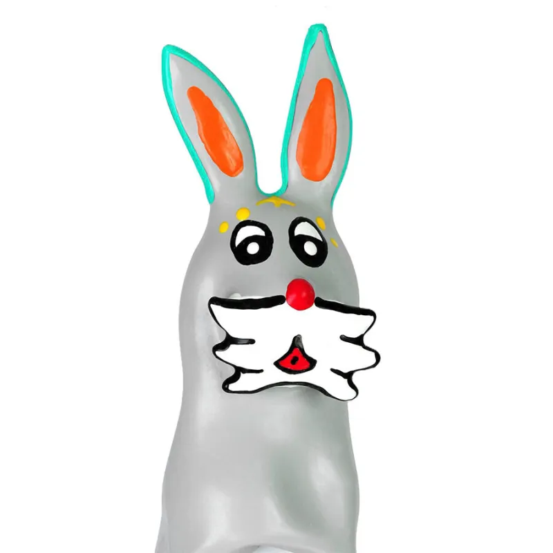 Préservatif Fantaisie Peint Main Lapin XL - Condomerie