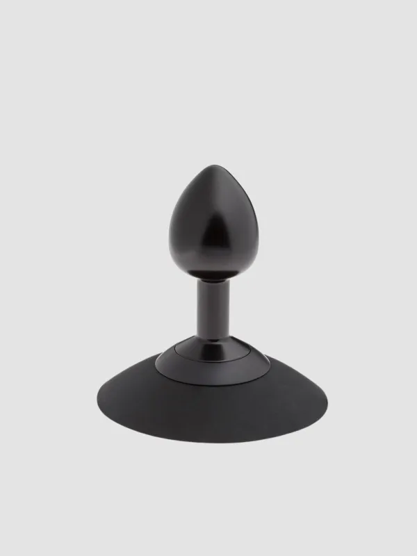 Plug Anal Ventouse en Aluminium Alu-Plug Noir Small