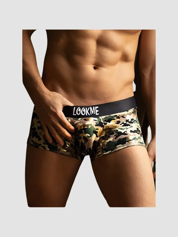 Boxer imprimé camouflage Army