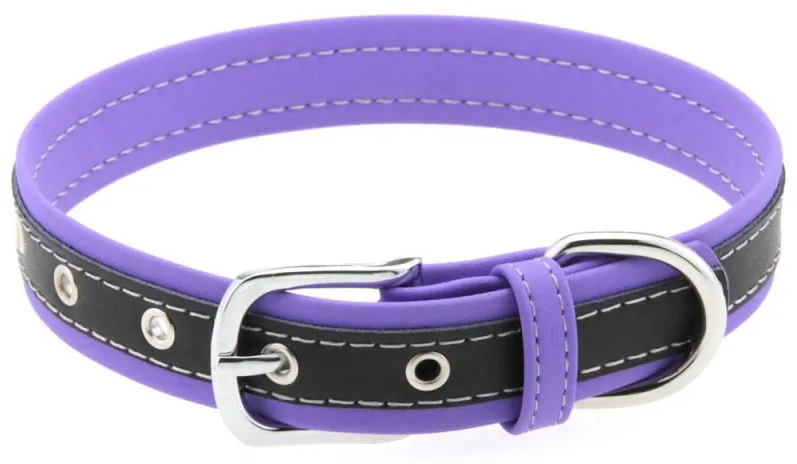 Collier Bicolore Simili CONTRASTED Violet