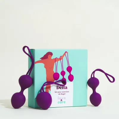 Set de 3 boules de Kegel Delta Love&Care
