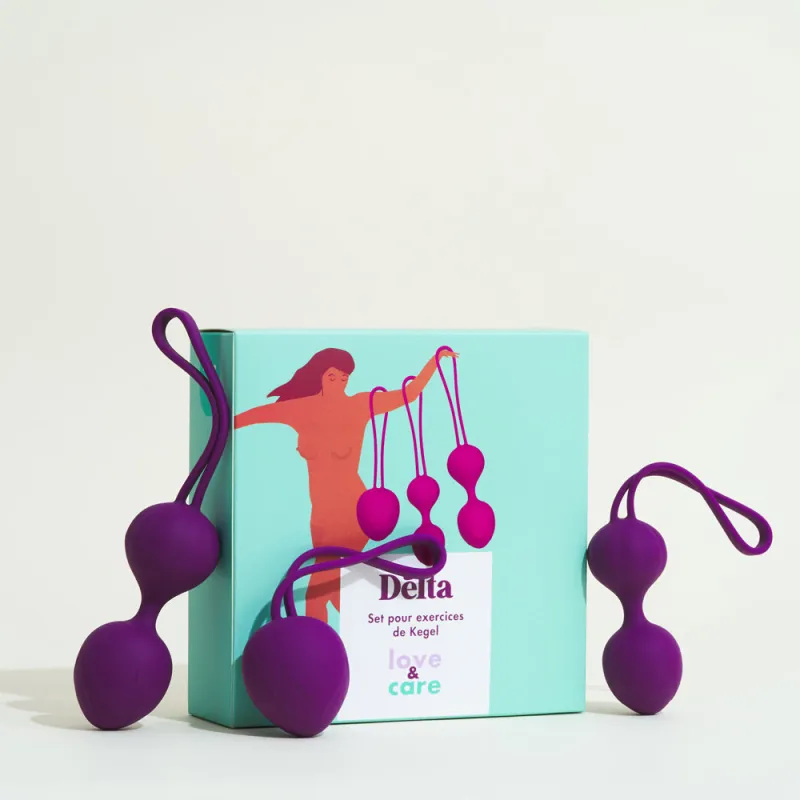 Set de 3 boules de Kegel Delta Love&Care