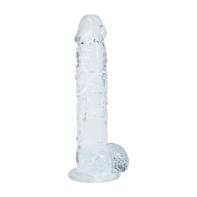 RealRock Gode Réaliste Avec Testicules, 12,7 cm Violet