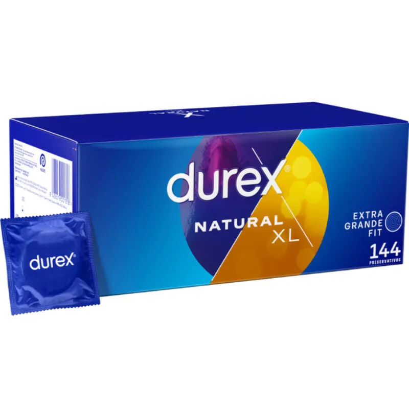 Préservatifs Natural XL boîte 144 - Durex