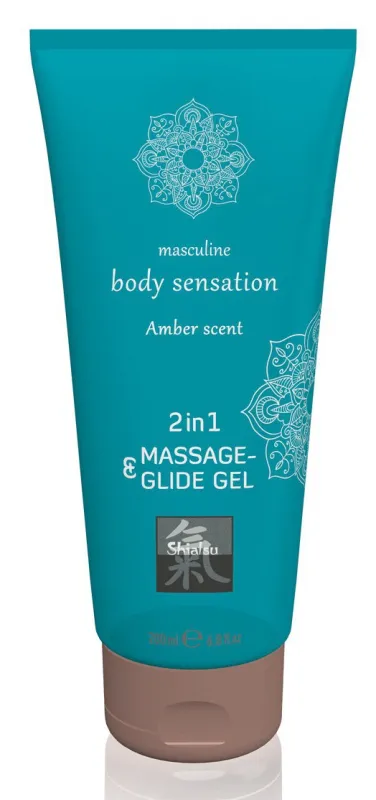 Lubrifiant Gel pour massage AMBRE 200mL