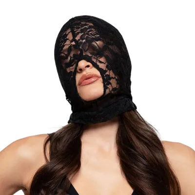 Cagoule Ouverte en Dentelle