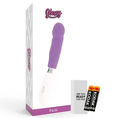 Vibrateur Réaliste Paul Violet - Glossy