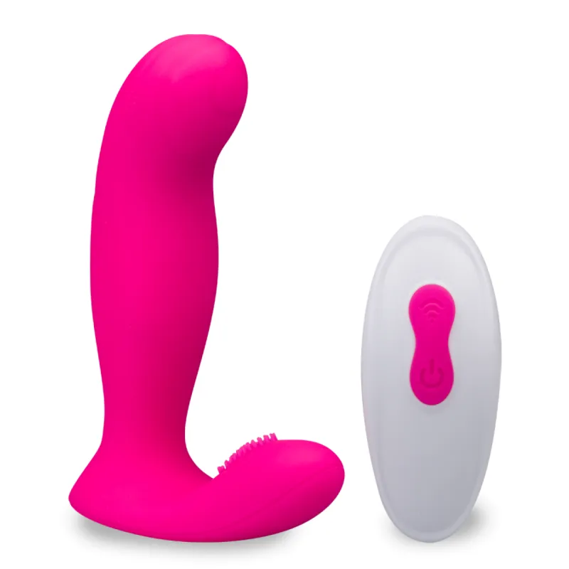 Vibromasseur anal Stimulateur de prostate télécommandé Lust - Rose