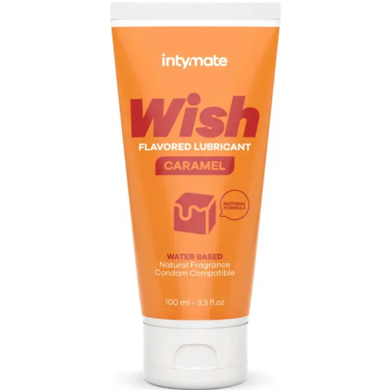 Lubrifiant Aromatisé Intymate Wish Caramel 100ml - Intymate